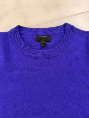 J. Crew Women’s Italian Cashmere Crewneck Sweater - purple